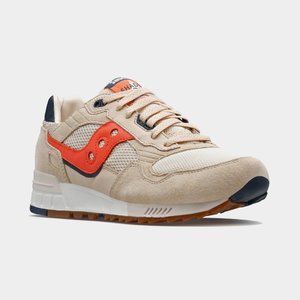 NWOT Saucony Shadow 5000 Premium Beige/Orange - Size 8.5